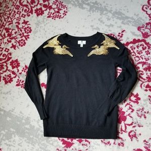 Altuzarra for Target Golden Crane Black Sweater S
